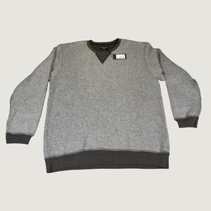 Goodlife Men's XL Espresso Heather Crewneck Sweatshirt Pullover NWT USA‎ Made